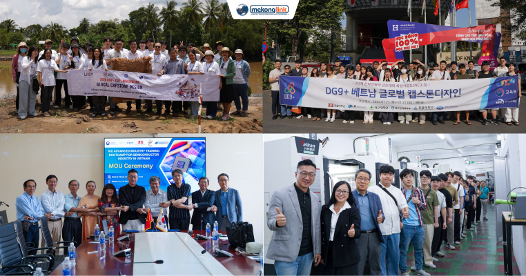 Mekonglink, M-kampus, community project, partnership agreement, short-term exchange program, Promoting High Technology