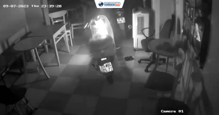 Electric vehicle caught fire while charging at a private home, electric vehicle batteries, Mekonglink
