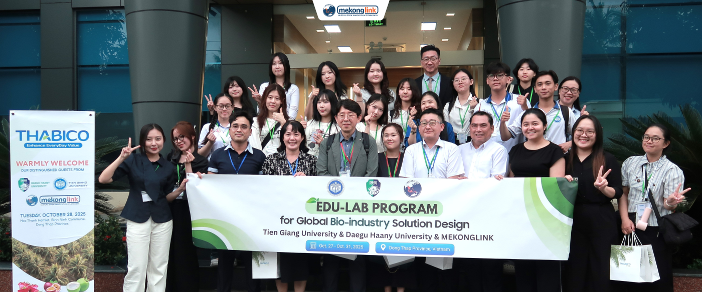 M-Kampus Edu-Lab program accompanies THABICO to bring Vietnamese products to the international market, edu-lab, M-kampus, Mekonglink