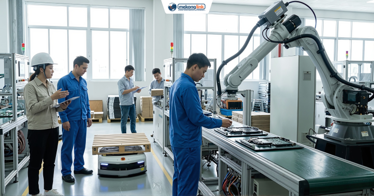 South Korean AI 2025: The handshake with NVIDIA and the wave of Physical AI entering ASEAN Traditional AI helps businesses make better decisions, while Physical AI helps businesses operate better. South Korean AI, Mekonglink, M-expert