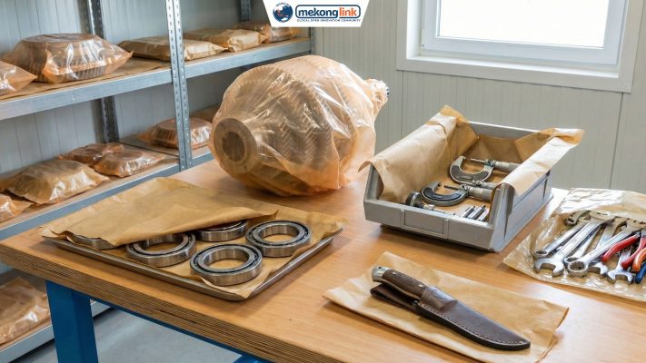 Ngoài linh kiện và phụ tùng công nghiệp, VCI còn được ứng dụng hiệu quả cho nhiều nhóm sản phẩm kim loại khác nhau, VCI Packaging, Mekonglink, M-Expert
