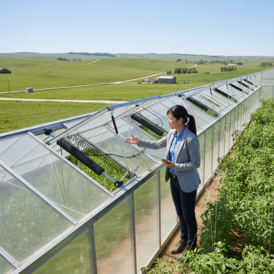 Non-Powered Greenhouse Ventilator: Automatic and Sustainable Ventilation Solution for Safe Greenhouses in Australia featured 262