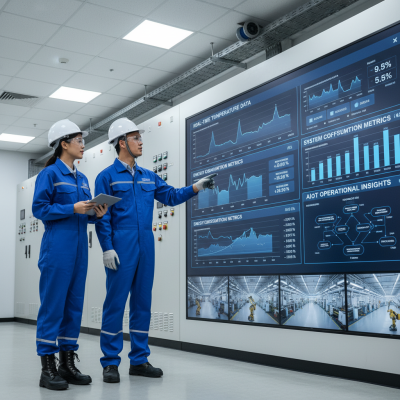 AIoT Temperature Management, Mekonglink, M-expert