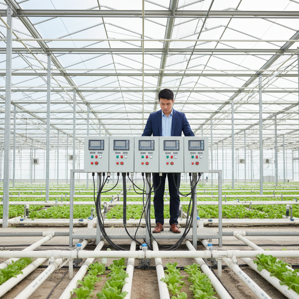 Large Scale Greenhouse System Management: Flexible Regional Monitoring While Ensuring Effective Centralized Control Businesses need a system that both controls details for each area and manages the entire system centrally. greenhouse system, Mekonglink, M-expert
